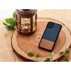 Capa para smartphone man and wood para iPhone 11 — capa de proteção em denim preto