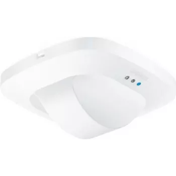 Detetor de movimento de teto Steinel STEINEL Dual HF Wireless Ceiling Branco — 230 V, 1000 lx, 120×120×75 mm