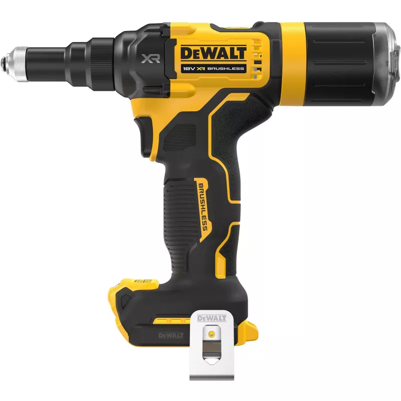 DeWALT DCF403NT-XJ Rebitadeira elétrica Preto, Amarelo 2,4, 3,2, 4, 4,8 mm 10000 kN