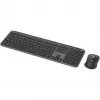 Logitech Signature Slim Combo MK950 - Conjunto teclado-rato - Sem fios - Bluetooth 5,1 LE - QWERTY - Nórdico - Grafite (920-012488)