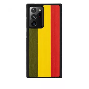 Capa para telemóvel Man and Wood para Samsung Galaxy Note 20 Ultra, Reggae preta