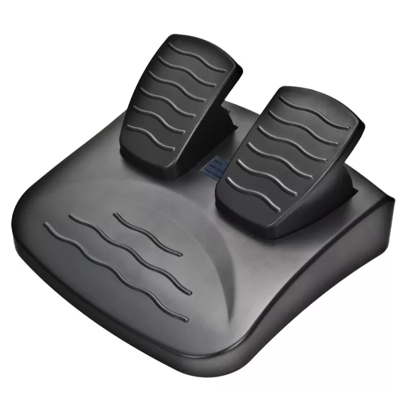Volante ESPERANZA EG103 Comando de jogos — PC/PS2/PS3, 13 botões, vibração, sensor de aceleração, preto/vermelho