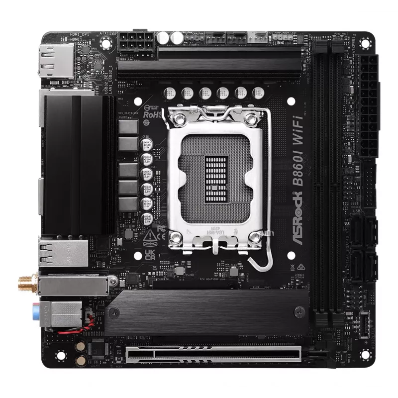 Placa-mãe ASRock B860I WiFi Mini-ITX