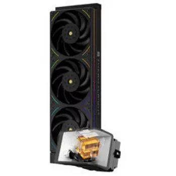 Refrigeração líquida AiO Thermalright Wonder Vision 360 UB ARGB, ARGB, ecrã OLED de 6,67 polegadas – 360 mm, preto
