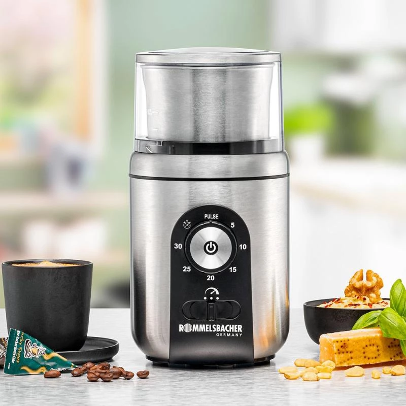 Moinho de especiarias e café Rommelsbacher EGK 250 - 200 W, 2 recipientes