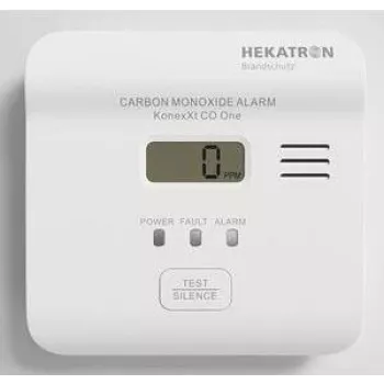 Detetor de monóxido de carbono Hekatron KonexXt CO One CO-WM (montagem na parede)