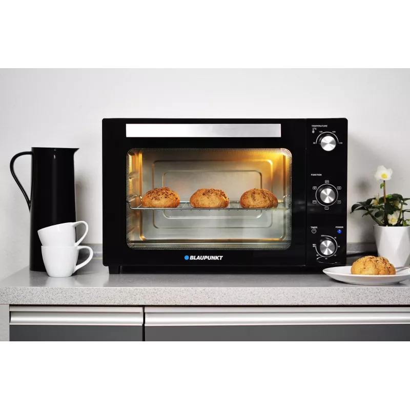 Forno Blaupunkt EOM601 preto, aço inoxidável