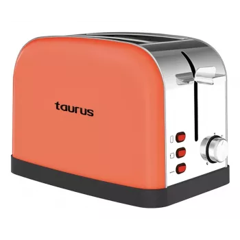 Torradeira Taurus VINTAGE II CORAL 2 fatias, 950 W, coral, aço inoxidável