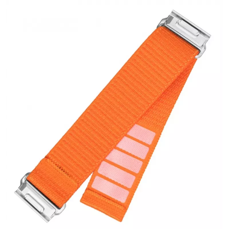 Bracelete de relógio FIXED Sporty Strap QuickFit 26 mm, comprimento 160–210 mm, laranja