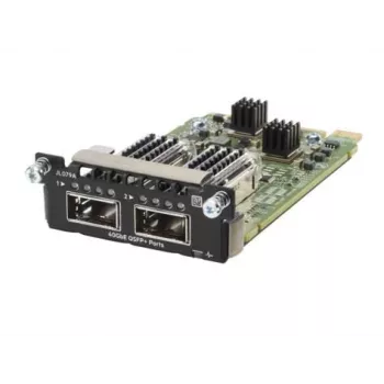 HPE - Série Aruba - Módulo de expansão - 40 Gigabit QSFP+ x 2 - para HPE - Aruba 3810M 16SFP+ 2-Slot Switch