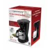 Máquina de café de filtro ESPERANZA EKC009, depósito de água de 1,5 l, 800 W, bancada, preto