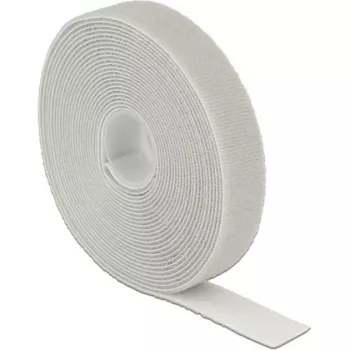 Fecho de velcro DeLOCK 18280 cinzento 20 mm 5 m
