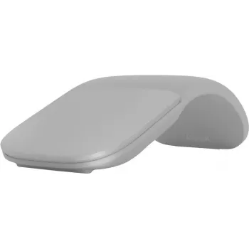 Rato Microsoft Surface Arc - rato - ótico - 2 botões - sem fios - Bluetooth 4.1 - cinzento-claro - comercial - para Surface Pro 7