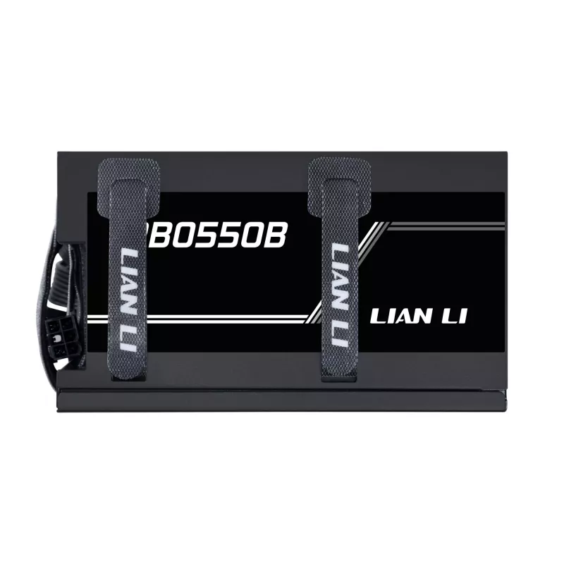 Fonte de alimentação Lian Li RB0550B.B 550 W, 24 pinos ATX, 80 PLUS Bronze, ventoinha de 135 mm, preto