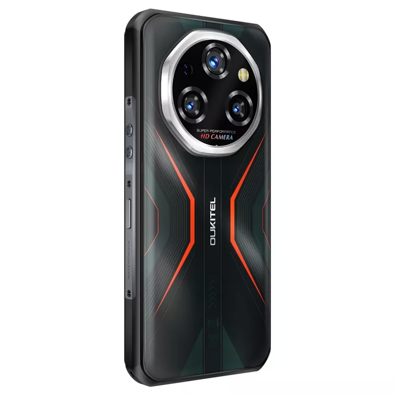 Smartphone Oukitel WP55 6,6 polegadas 12 GB 256 GB DS 11000 mAh laranja