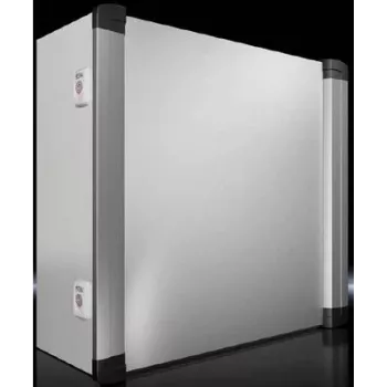 Caixa de instalação Rittal AX 6315.450 210×500×500 mm, chapa de aço/alumínio/plástico, cinzento-claro