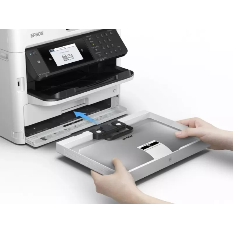 Epson WorkForce Pro WF-M5799DWF Impressora jato de tinta P/B multifunções A4, contador de 100K a 180K (usada)