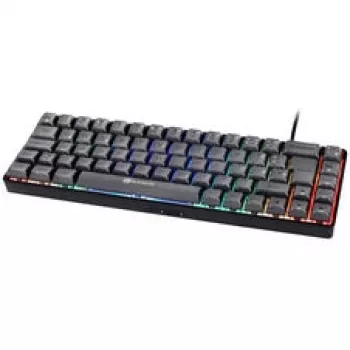 Teclado gaming GAMIAC TKL69G SF, Kailh azul – preto/cinzento