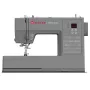 Máquina de costura automática SINGER HD6605 – elétrica, casa de botão em 1 passo, braço livre, cinzento, 6 kg