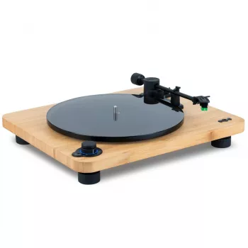 Gira-discos The House Of Marley EM-JT010-SB acionamento por correia preto, madeira
