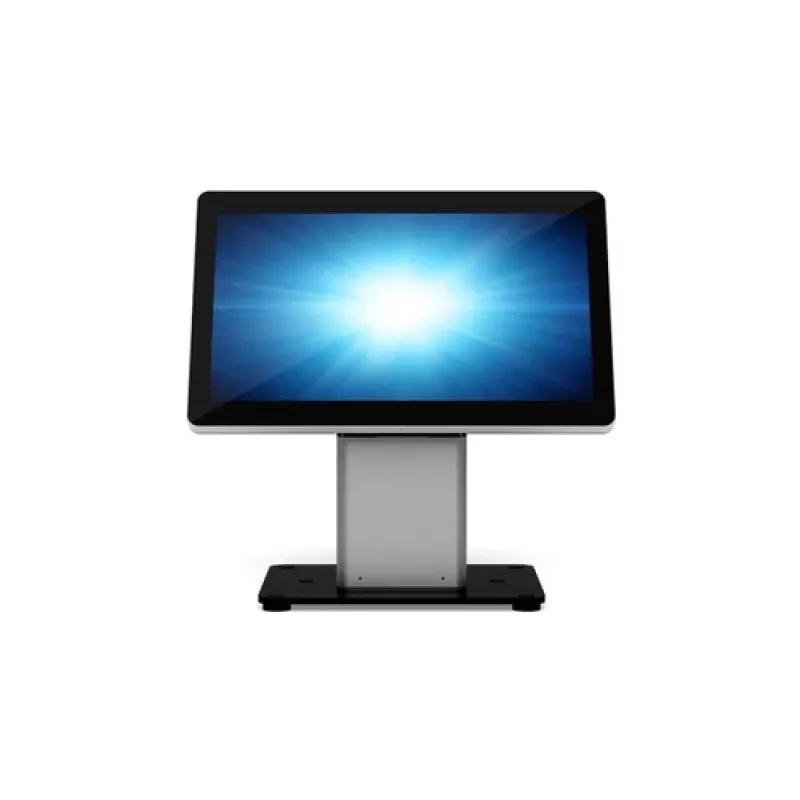 Elo suporte de balcão self-service fino - Suporte - para terminal POS - Preto/Prata - para Elo 1502L, 2002L, 2202L, 2402L, 2702L, I-Series ESY15i2, ESY15i5, ESY22i2, ESY22i5 (E514693)