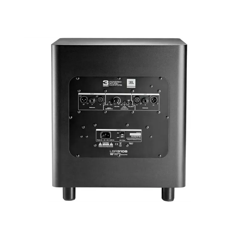 Subwoofer ativo de estúdio JBL LSR310S, 200 W
