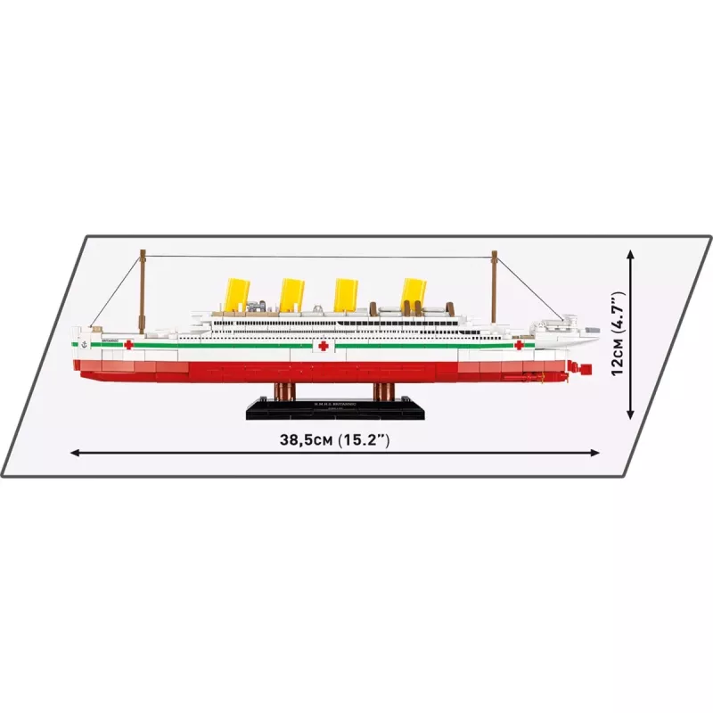 Blocos de construção H.M.H.S. Britannic 636 peças