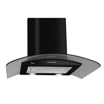 Exaustor Akpo WK-4 Largo Eco 60 de parede preto