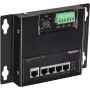 TRENDnet TI-PG50F - Industrial - Switch - não gerido - 5 x 10/100/1000 (PoE+) - montagem em calha DIN, montagem na parede - PoE+ (120 W)