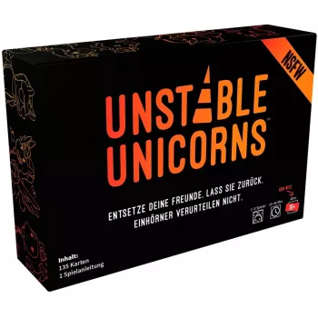 Unstable Unicorns NSFW, Jogo de Cartas