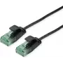 Cabo de rede UTP ROLINE RM Cat6A/Cl.EA fino preto 0,5 m - UTP (21.45.3452)
