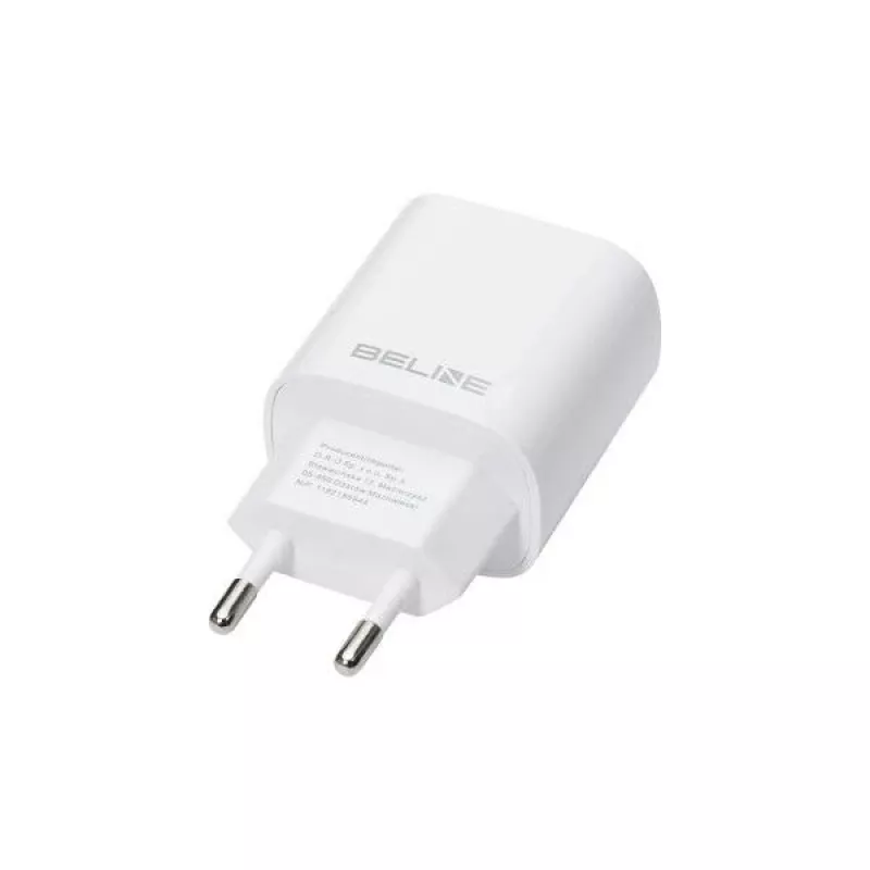 Carregador Beline Beli02160 20W USB-C para USB-A fonte de alimentação
