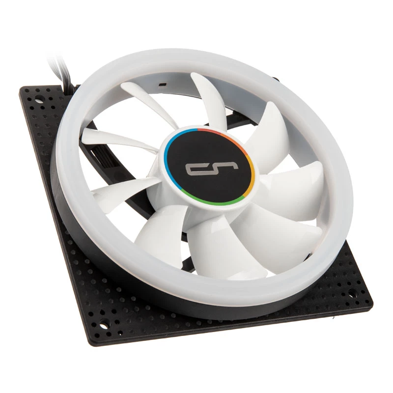 Cryorig Crona X CR-XRX1 ventoinha de caixa, 120 mm, PWM, ARGB, branca