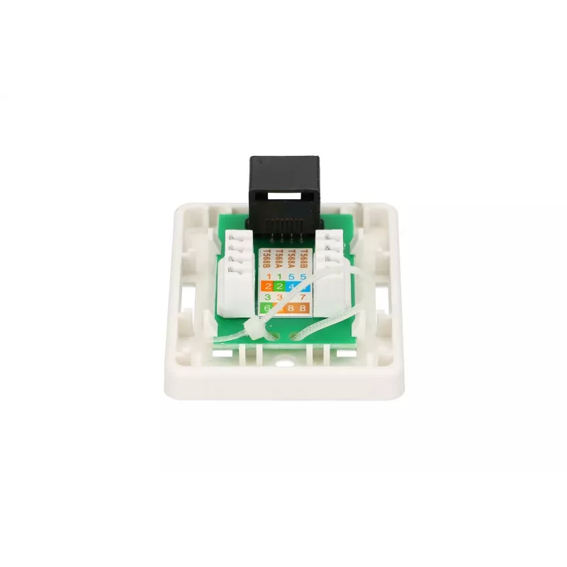 Extralink tomada de superfície, 1x RJ45 CAT5E UTP