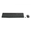 Logitech MK235 - conjunto teclado e rato - sem fios - 2,4 GHz - português