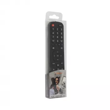 Comando SBOX RC-01405 compatível com vários modelos de TV Hisense