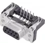 Conector D-SUB Harting 09 66 452 6613 90° 37 polos ligação por soldadura