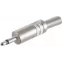 Ficha de cabo ShiverPeaks BS51100-M 3,5 mm aço inoxidável macho