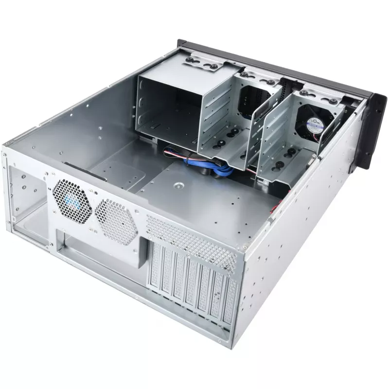 Silverstone RM400 Rack preto, cinzento