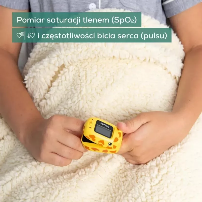 Oxímetro de pulso Beurer PO 13 Kids