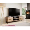 Suporte de TV para cama LOTTA 160 2D2K carvalho wotan/preto mate