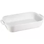 Prato retangular Staub 40511-151 4,5 l – branco, capacidade 4,5 L