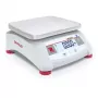 Balança eletrónica portátil OHAUS Valor 1000 V12P15 EU — capacidade de 15 kg, precisão de 2 g, superfície em aço inoxidável