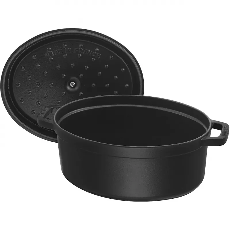 Assadeira Staub 40509-509-0 12 L ferro fundido preto