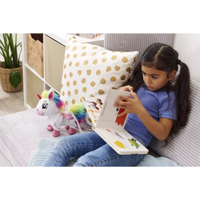 Peluche Simba-Dickie Simba PetZoo Unicórnio Arco-íris peluche para crianças