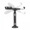 Suporte de mesa para iPad e tablet Manhattan, com fecho, montagem na parede, proteção antifurto segura, tablets de 7,9 polegadas a 10,5 polegadas, rotação 360°, inclinação +/- 70°, rotação 330°, preto, garantia vitalícia