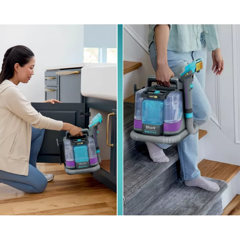 Shark Limpador de manchas PX250EUT para remoção de cabelos e manchas – limpador manual, tratamento localizado de manchas