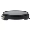 Adler AD 3093 Máquina de crepes elétrica de dupla face 2 em 1, 1600 W, preto
