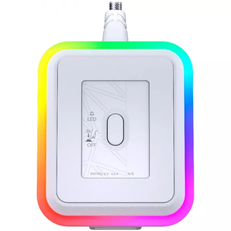 ENDORFY Mouse Dock Onyx White, base de carregamento para ratos sem fios LIV