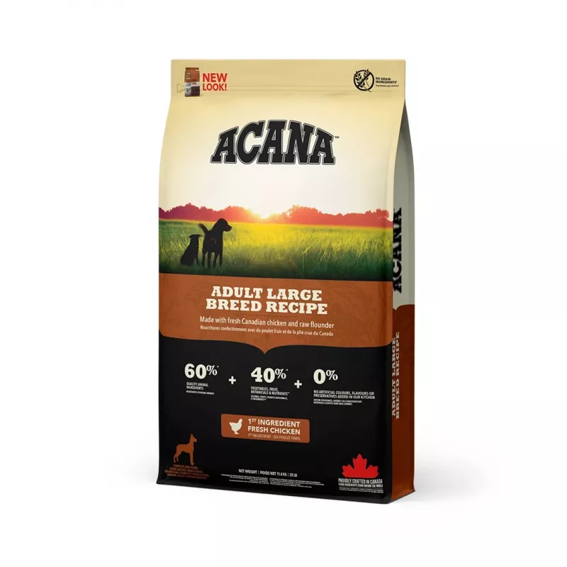 ACANA Adult Large Breed – ração seca para cães – 11,4 kg